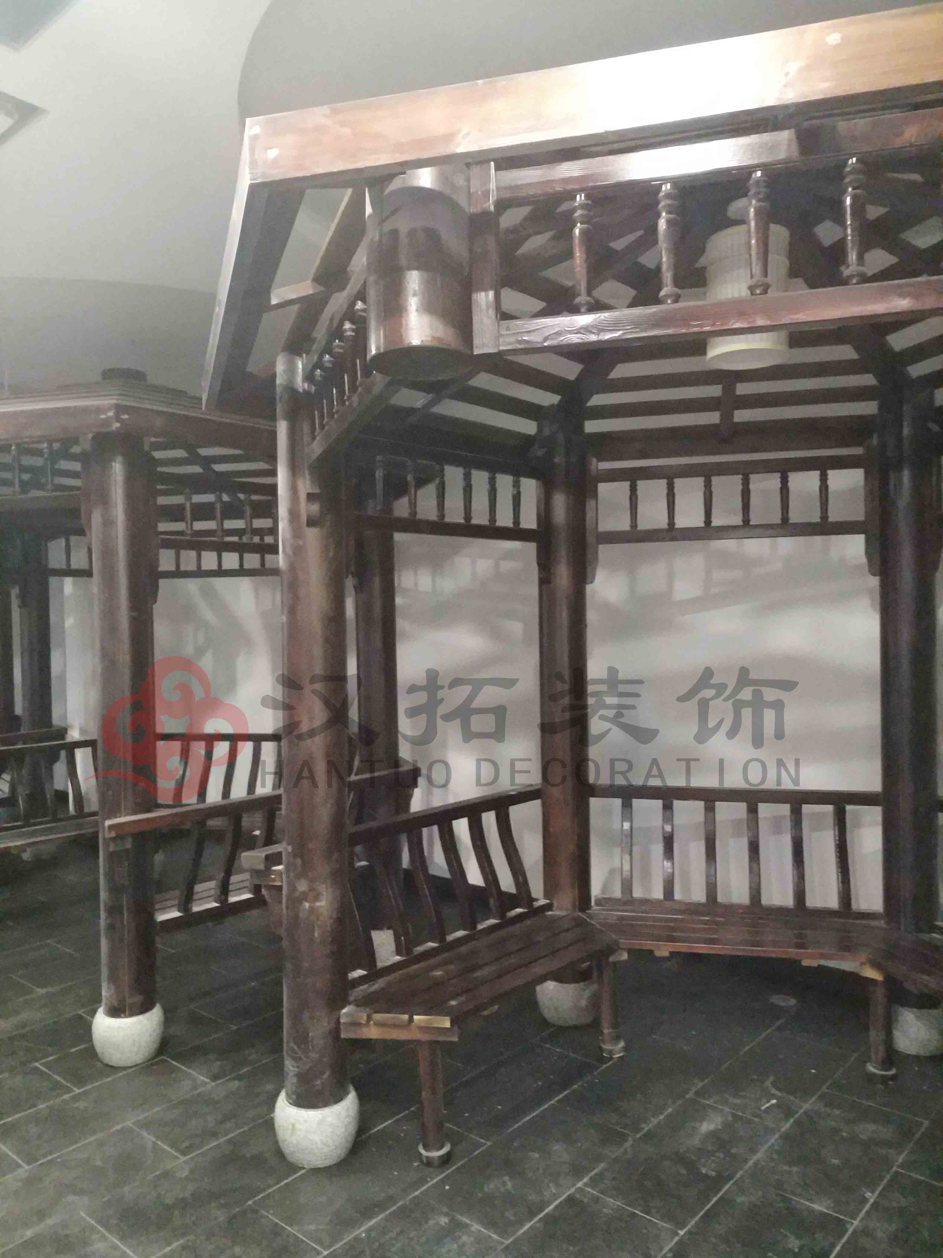 淮揚菜主題餐廳 施工近況現(xiàn)場圖